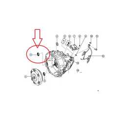 JEEP COMPASS 2wd պոլոսի սալնիկ,Cальник правой полуоси