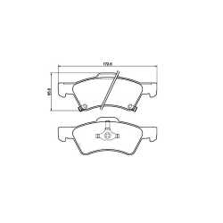 CHRYSLER CARAVAN արգելակման...